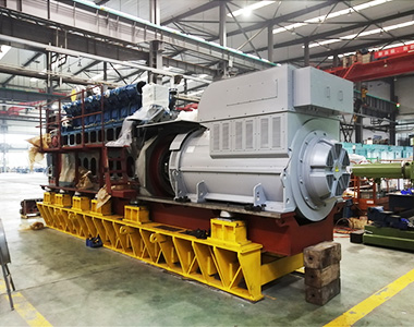 贵州省盘州红达瓦斯电站项目配4台776net必赢官网6极高压1550KW/10.5KV