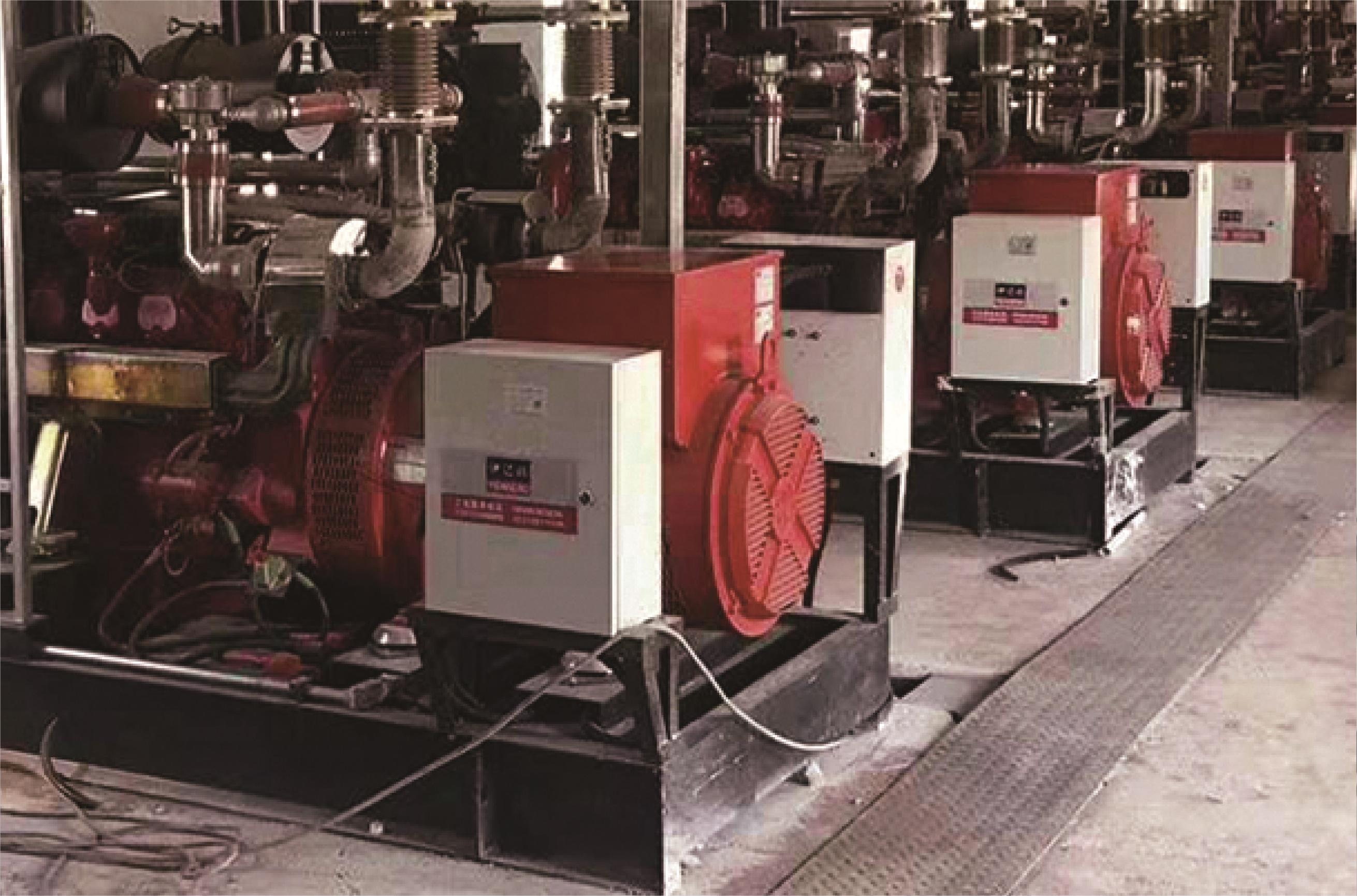 陕北中石化天然气发电站项目（斗山配776net必赢官网10台200KW）